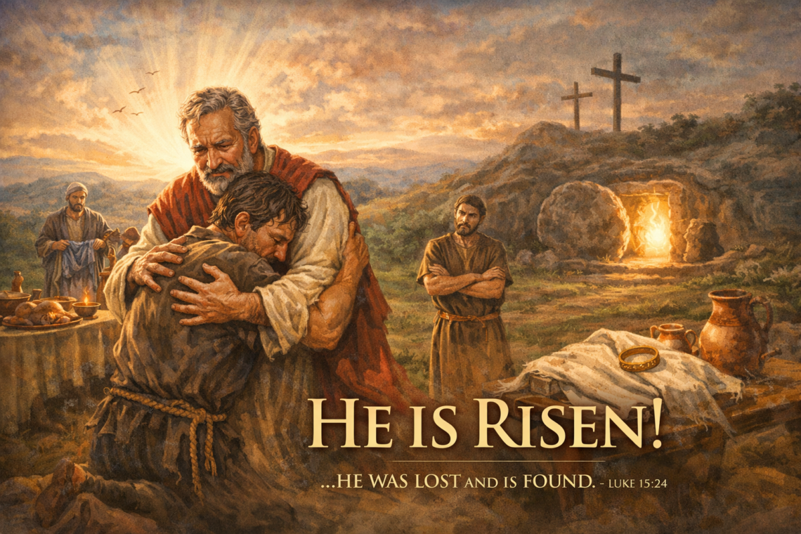 Sunday worship Easter 5th of April 2026, “Come home!”