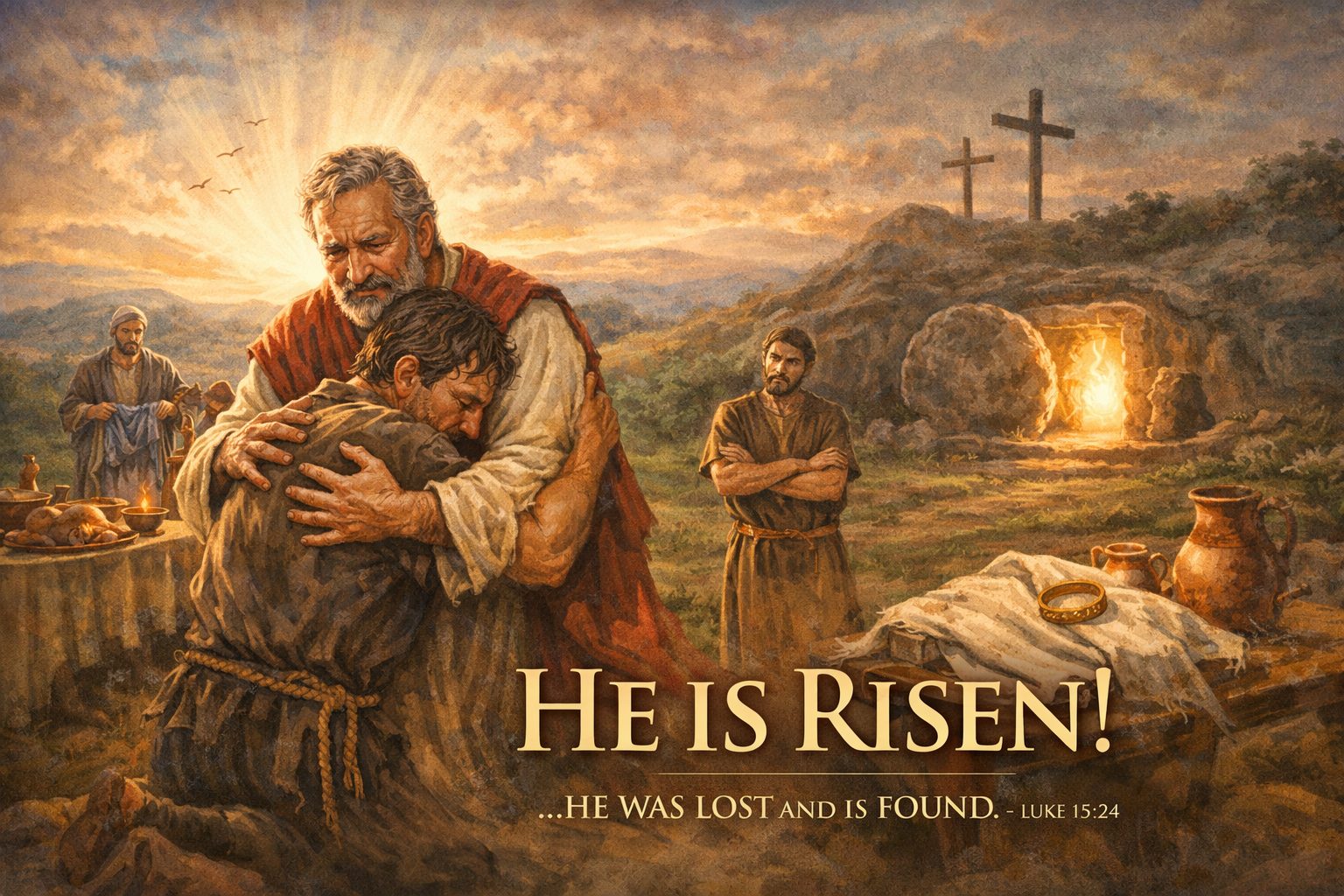 Sunday worship Easter 5th of April 2026, “Come home!”