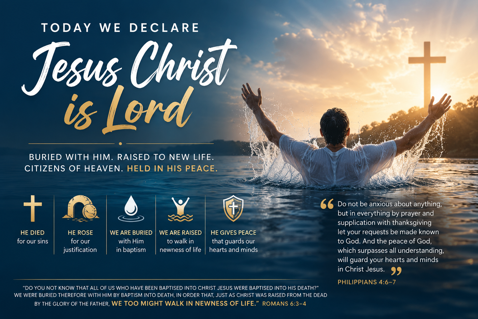 Sunday worship 31st of May 2026, “He is sufficient!”