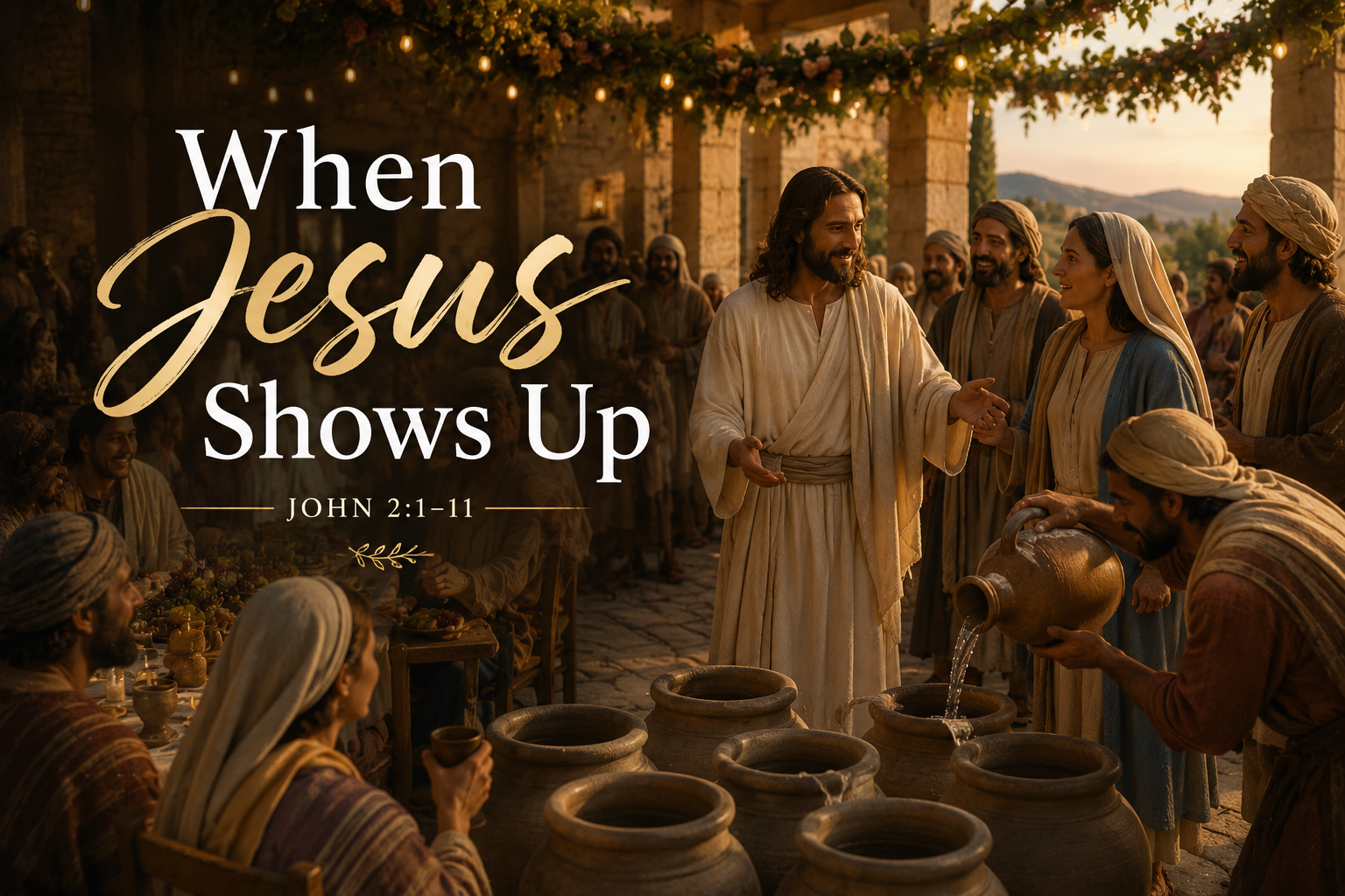 Sunday Worship 28th of June 2026, “When Jesus shows up!”